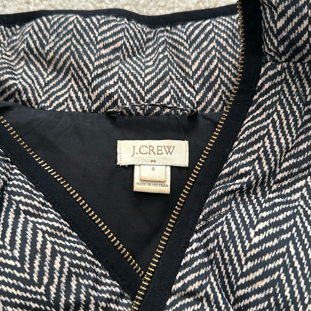 J. Crew Herringbone Excursion Down Puffer Vest - … - image 3